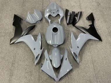 Yamaha YZF 1000 R1 Motorrad Verkleidung 2004-2006 - Nardo Grau Matt Schwarz