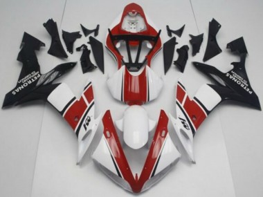 Yamaha YZF 1000 R1 Motorrad Verkleidung Kit 2004-2006 - Weiss Rot Schwarz