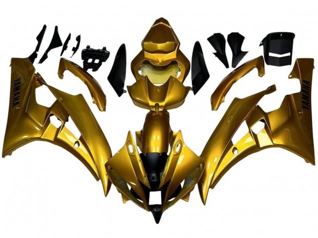 Yamaha YZF R6 Motorrad Verkleidung 2006-2007 - Gold