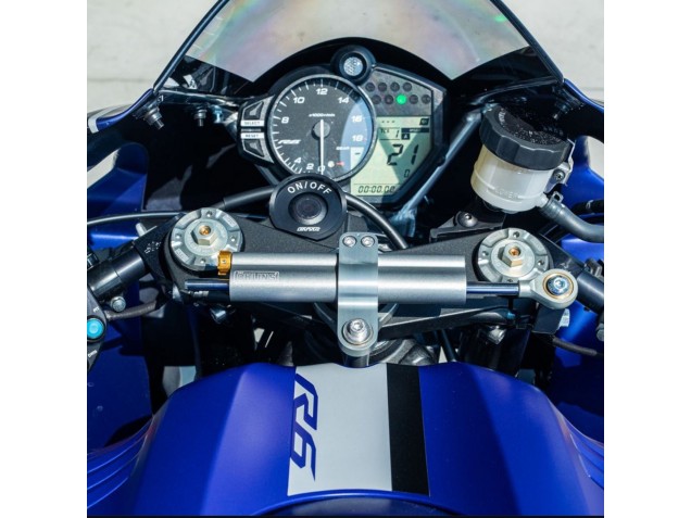 Yamaha YZF R6 Motorrad Verkleidung 2017-2025 - Blau Silber GYTR