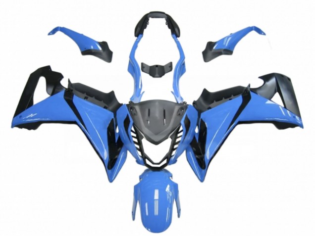 Honda CBR650F Motorrad Verkleidung 2014-2016 - Sky Blau Schwarz