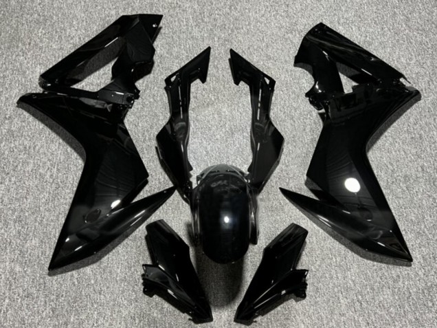 Honda CBR650F Motorrad Verkleidung 2014-2016 - Glanzendes Schwarz