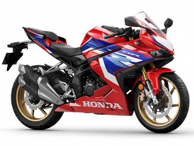 Honda CBR250RR Motorrad Verkleidung 2023-2024 - Rot Blau Weiss