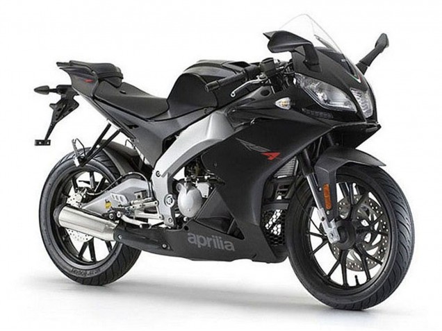 Aprilia RS4 50 125 Motorrad Verkleidung 2012-2019 - Matt Schwarz