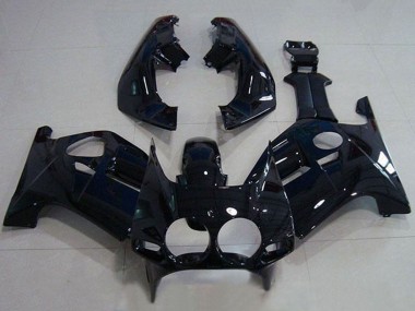 Honda CBR250RR MC19 Motorrad Verkleidung 1988-1989 - Glanzendes Schwarz