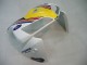 Honda CBR600RR Motorrad Verkleidung 2005-2006 - Blau Weiss Gelb Rothmans