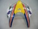 Honda CBR600RR Motorrad Verkleidung 2005-2006 - Blau Weiss Gelb Rothmans