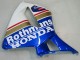 Honda CBR600RR Motorrad Verkleidung 2005-2006 - Blau Weiss Gelb Rothmans