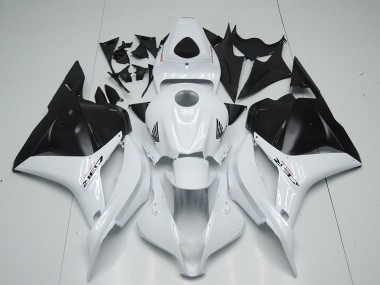 Honda CBR600RR Motorrad Verkleidung 2009-2012 - Weiss Matt Schwarz
