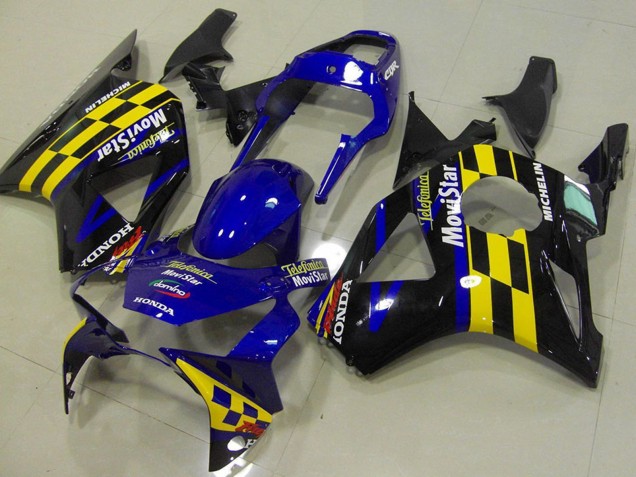 Honda CBR900RR 954 Motorrad Verkleidung 2002-2003 - Blau MoviStar