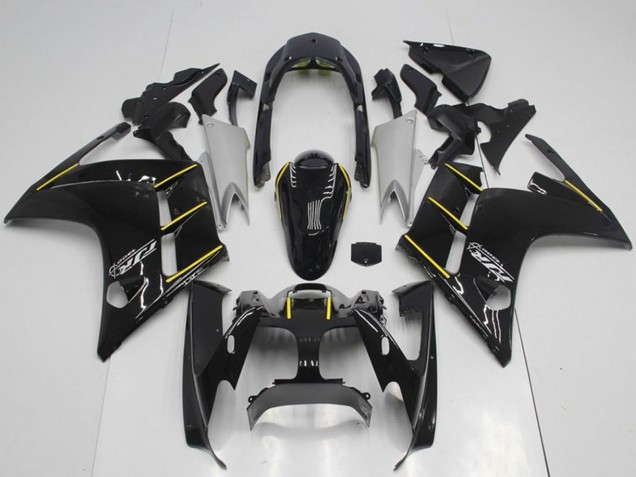 Yamaha FJR1300 Motorrad Verkleidung 2001-2006 - Glanzendes Schwarz Gelb