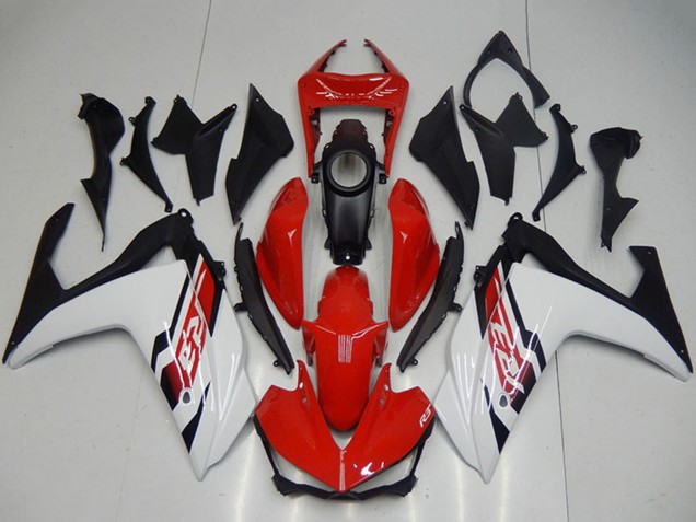 Yamaha YZF R3 Motorrad Verkleidung Kit 2015-2018 - Weiss Rot Schwarz