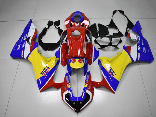 Honda CBR1000RR Motorrad Verkleidung 2017-2024 - Weiss Rot Blau Gelb HRC