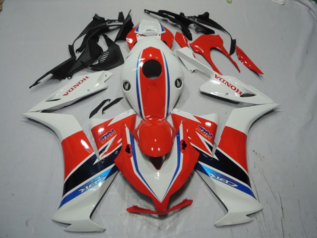 Honda CBR1000RR Motorrad Verkleidungen Kit 2012-2016 - Weiss Rot Blau