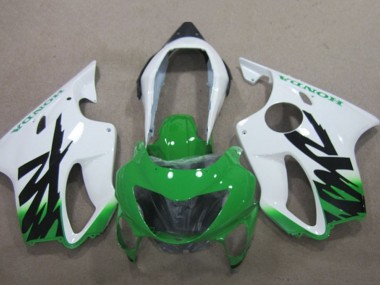 Honda CBR600 F4 Motorrad Verkleidung 1999-2000 - Weiss Grun