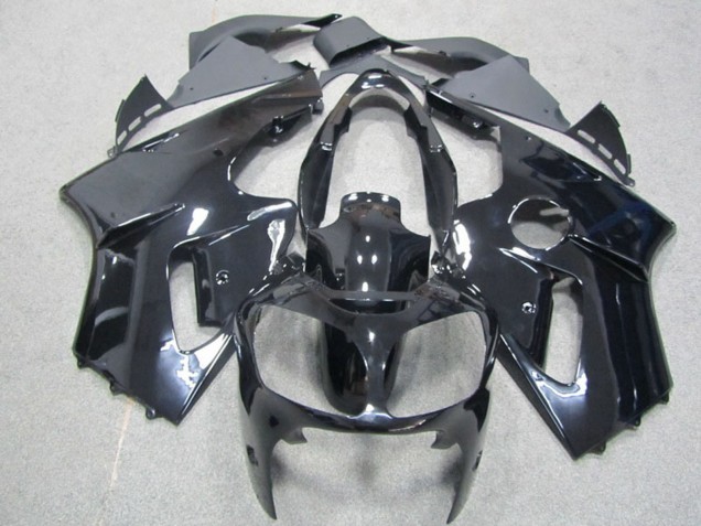 Kawasaki ZX12R Motorrad Verkleidung 2002-2006 - Glanzendes Schwarz