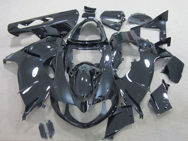Suzuki TL1000R Motorrad Verkleidung 1998-2003 - Glanzendes Schwarz