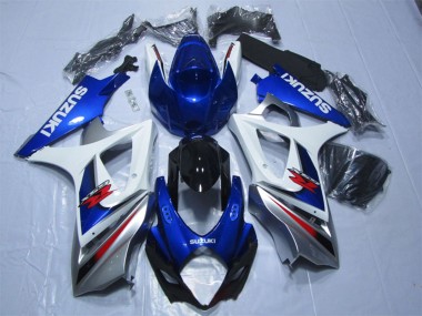 Suzuki GSXR 1000 Motorrad Verkleidung 2007-2008 - Blau Weiss Rot