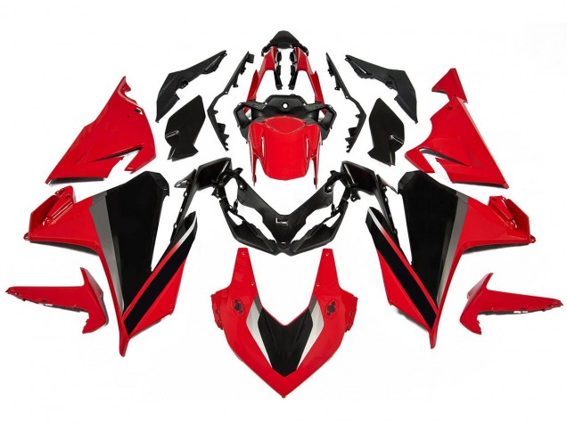 Honda CBR500R Motorrad Verkleidung 2022-2023 - Rot Grau Schwarz