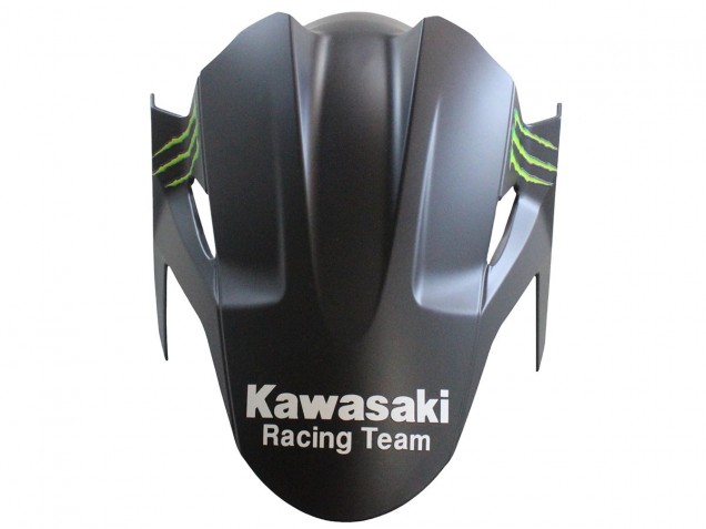 Kawasaki EX400 Motorrad Verkleidung 2018-2024 - Matt Schwarz Grun Monster Showr Schnee