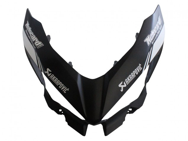 Kawasaki EX400 Motorrad Verkleidung 2018-2024 - Matt Schwarz Grun Monster Showr Schnee