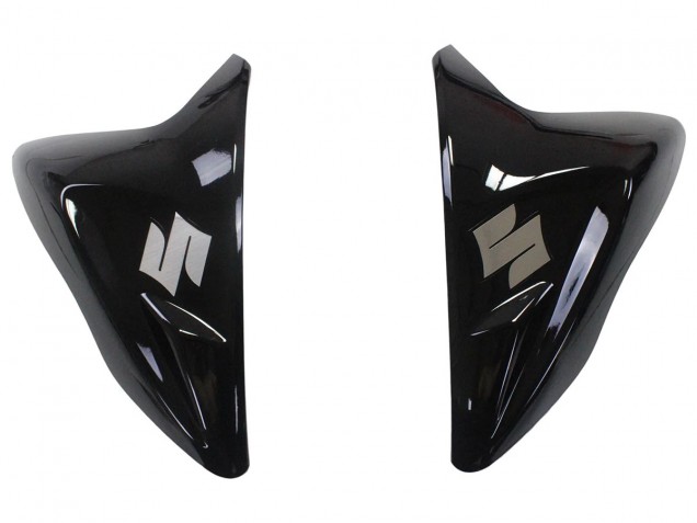 Suzuki GSXR 600/750 Motorrad Verkleidung 2011-2024 - Matt Schwarz Glanzendes Schwarz