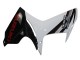 Suzuki GSXR 600/750 Motorrad Verkleidung 2011-2024 - Weiss Glanzendes Schwarz