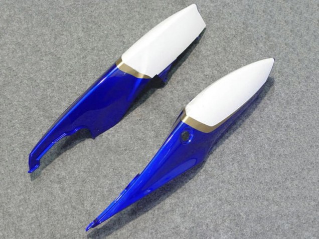 Suzuki GSXR 600/750 Motorrad Verkleidung 2006-2007 - Weiss Blau Gelb Corona Alstare