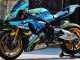Yamaha YZF R1 Motorrad Verkleidung 2015-2019 - Blau Gelb Hai
