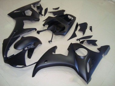 Matt Schwarz 2003-2005 Yamaha YZF R6 Motorrad Verkleidungen