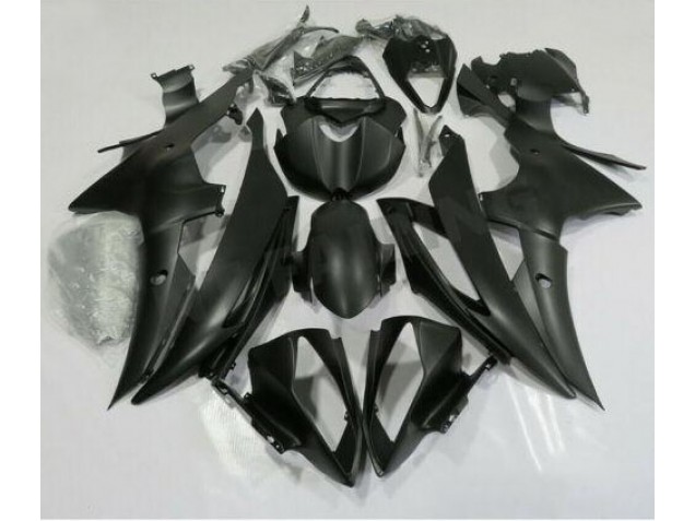 Matt Schwarz 2008-2016 Yamaha YZF R6 Motorrad Verkleidung Matt Schwarz 2008-2016 Yamaha YZF R6 Motorrad Verkleidung