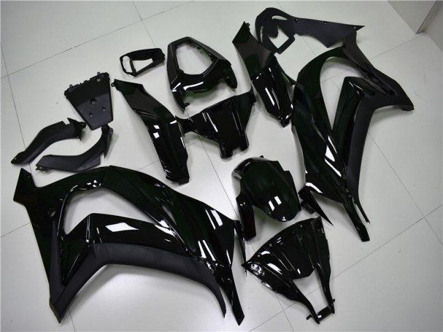 Matt Schwarz 2011-2015 Kawasaki ZX10R Motorrad Verkleidung Matt Schwarz 2011-2015 Kawasaki ZX10R Motorrad Verkleidung