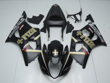 Matt Schwarzer Rizla 2003-2004 Suzuki GSXR 1000 Motorrad Verkleidung