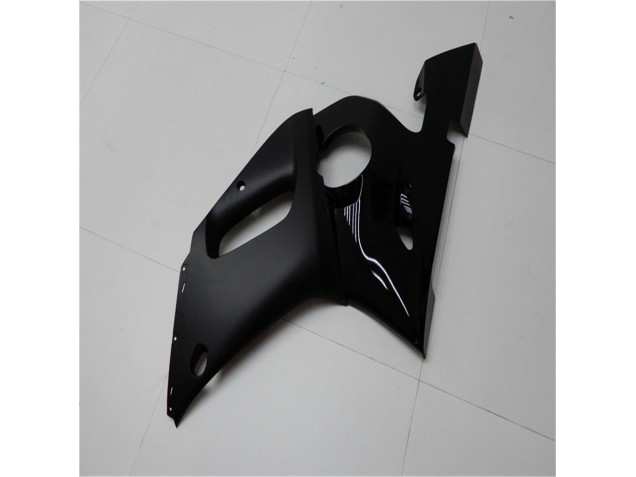 Matt schwarz glänzend 1998-2002 Yamaha YZF R6 Motorrad Verkleidung Matt schwarz glänzend 1998-2002 Yamaha YZF R6 Motorrad Verkleidung