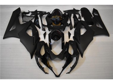 Matt schwarz glänzend 2005-2006 Suzuki GSXR 1000 Motorrad Verkleidung