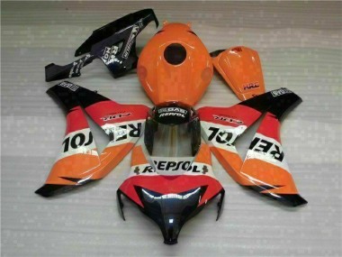 Orange Repsol 2008-2011 Honda CBR1000RR Motorrad Verkleidung