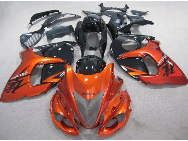 Orange Schwarz 2008-2019 Suzuki GSXR 1300 Hayabusa Motorrad Verkleidung
