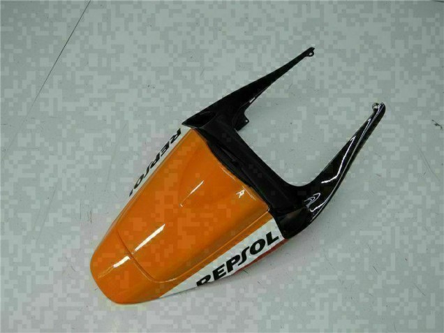 Orange Schwarz Repsol 2005-2006 Honda CBR600RR Motorrad Vollverkleidung Orange Schwarz Repsol 2005-2006 Honda CBR600RR Motorrad Vollverkleidung