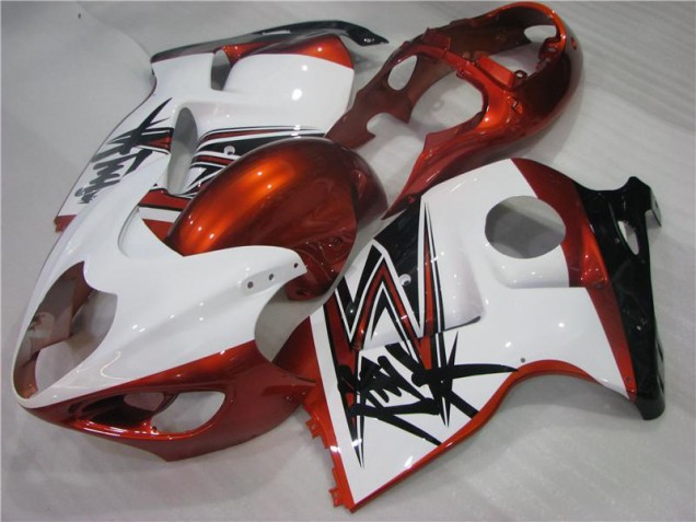 Orange Silber Schwarz 1996-2007 Suzuki GSXR 1300 Hayabusa Motorrad Verkleidung Orange Silber Schwarz 1996-2007 Suzuki GSXR 1300 Hayabusa Motorrad Verkleidung