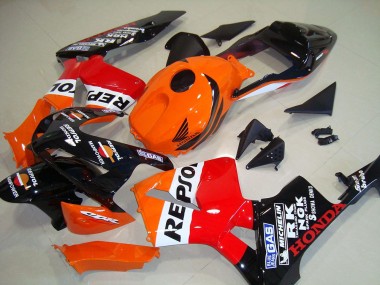 Repsol 2003-2004 Honda CBR600RR Motorrad Verkleidung Komplett Sets