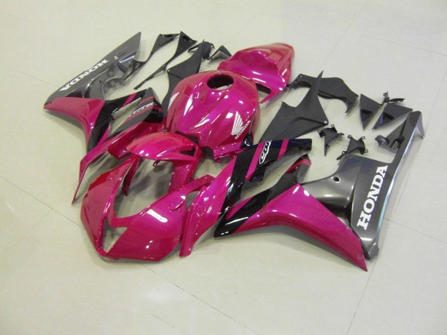 Rosa Grau Rennen 2007-2008 Honda CBR600RR Motorrad Verkleidung Rosa Grau Rennen 2007-2008 Honda CBR600RR Motorrad Verkleidung