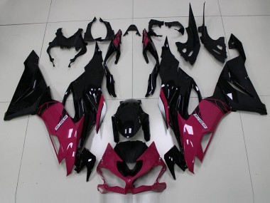 Rosa Schwarz 2019-2023 Kawasaki ZX6R Motorrad Verkleidung