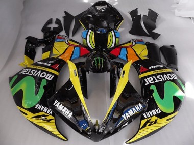 Rossi Movistar 2012-2014 Yamaha YZF R1 Motorrad Verkleidung