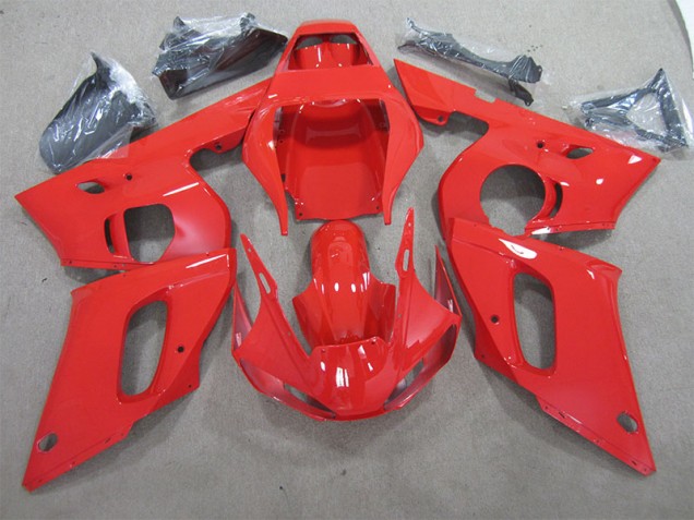 Rot 1998-2002 Yamaha YZF R6 Motorrad Verkleidungen Rot 1998-2002 Yamaha YZF R6 Motorrad Verkleidungen