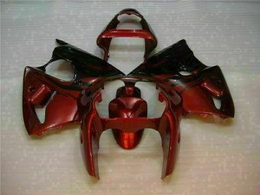 Rot 2000-2002 Kawasaki ZX6R Motorrad Verkleidung