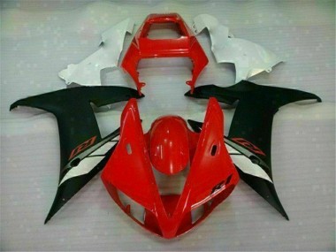 Rot 2002-2003 Yamaha YZF R1 Motorrad Verkleidung Komplett Sets