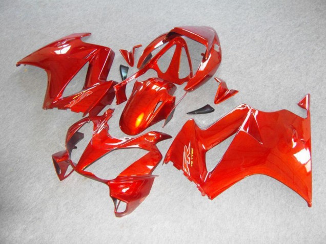 Rot 2002-2013 Honda VFR800 Motorrad Verkleidung Rot 2002-2013 Honda VFR800 Motorrad Verkleidung