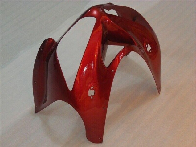 Rot 2005-2006 Kawasaki ZX6R Motorrad Verkleidung Rot 2005-2006 Kawasaki ZX6R Motorrad Verkleidung