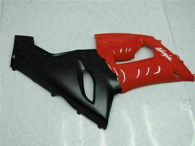 Rot 2005-2006 Kawasaki ZX6R Motorrad Verkleidungen Rot 2005-2006 Kawasaki ZX6R Motorrad Verkleidungen
