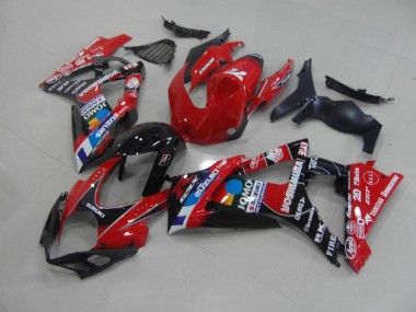 Rot 2007-2008 Suzuki GSXR 1000 Motorrad Verkleidung